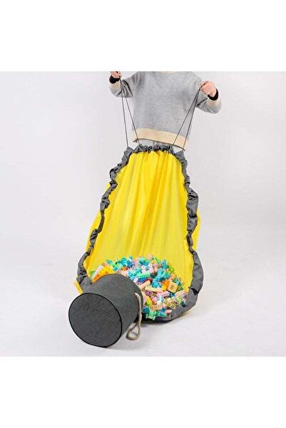 COOYA Foldable Toy Storage Basket With Play Mat