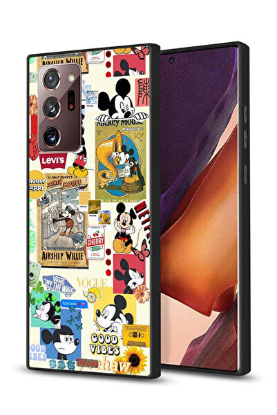 Tolwak غطاء حماية لهاتف سامسونج جالكسي نوت 20 ألترا مع ملصقات ورسومات سعيدة