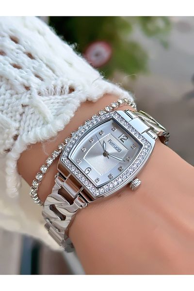 Ferrucci Steel Cord Chain ​​Model Women's Watch 3 Atm Waterproof 2 Years Mechanism Warranty