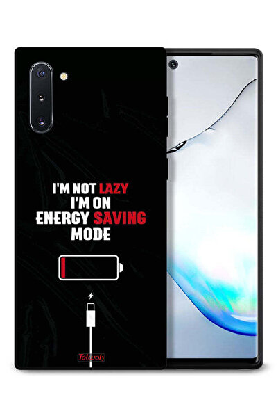 Tolwak غطاء حماية لهاتف سامسونج جالكسي نوت 10 - أنا لست كسولاً، أنا في وضع تو...