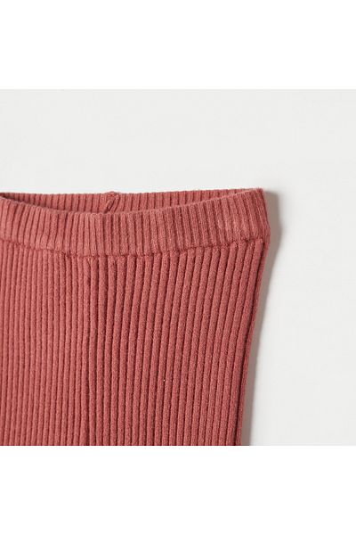 Juniors Ribbed Tights With Elasticated Waistband