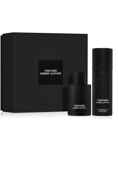 Tom Ford Ombré Leather Gift Set - Eau De Parfum 100ml Body Spray 150ml - Unisex Perfume, Luxury De Nisa