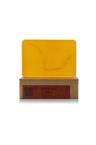dionesse Honey Milk Soap 120 Gr - Natural Moisturizing, Firming and Supporting Skin Comfort Soap