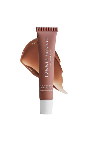 SUMMER FRIDAYS Lip Butter Balm - Conditioning Lip Mask and Lip Balm for Instant Moisture, Shine and