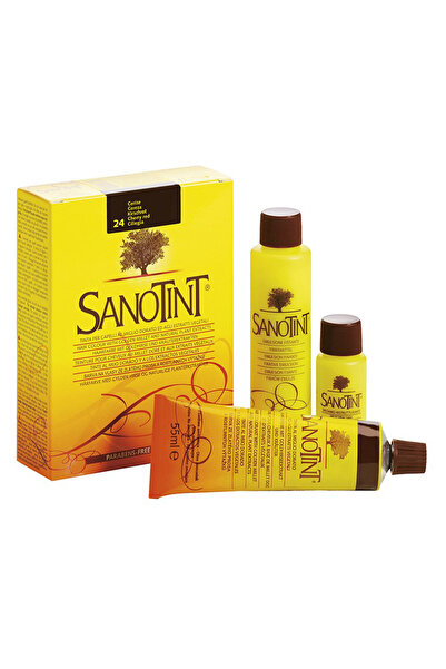 Sanotint - مجموعة صبغة الشعر الدائمة الكلاسيكية - أحمر كرزي 24 - 125 مل