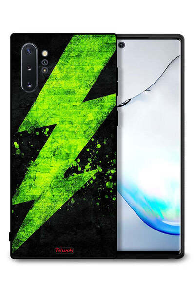 Tolwak غطاء حماية لهاتف سامسونج جالكسي نوت 10 بلس بنمط كهربائي