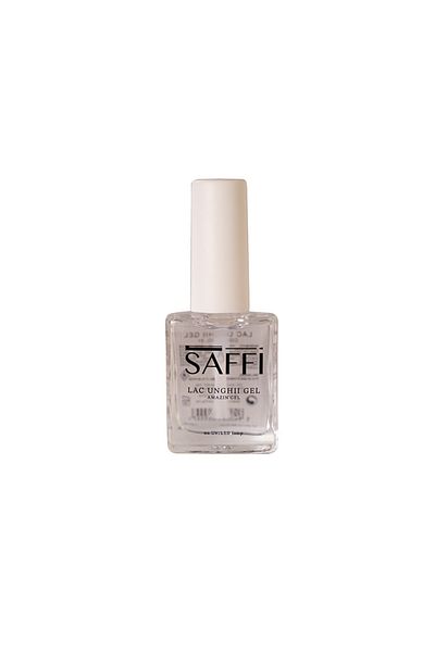 SAFFI Lac de unghii transparent rezistent fara lampa cu efect de gel nr 1 Pure 10ml - Saffi