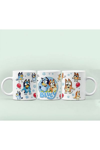 RHG Art Dance Mode Bluey Mug Cup Coffee Cup 300 ml