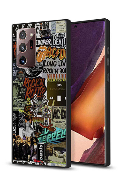 Tolwak غطاء حماية لهاتف سامسونج جالكسي نوت 20 ألترا، تحيا موسيقى الروك أند رول