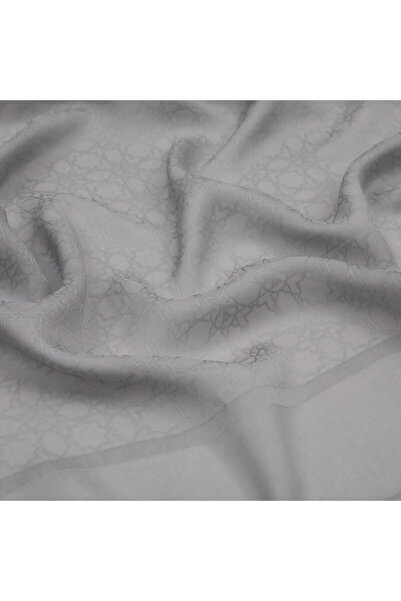ipekevi Four Seasons Ice White Mini Seljuk Monogram Shawl