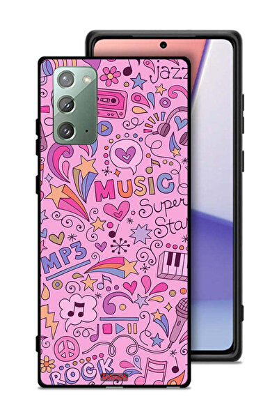 Tolwak غطاء حماية لهاتف سامسونج جالكسي نوت 20 مع علامات موسيقية