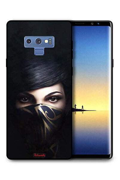 Tolwak غطاء حماية لهاتف سامسونج جالكسي نوت 9 بتصميم فتاة محجبة