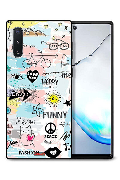 Tolwak غطاء حماية لهاتف سامسونج جالكسي نوت 10 - أحبك - علامات