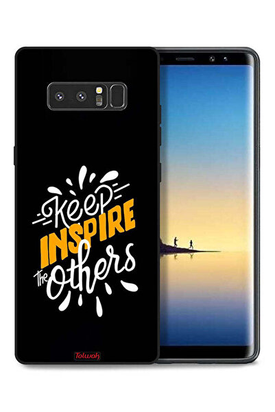 Tolwak غطاء حماية لهاتف سامسونج جالكسي نوت 8 - حافظ على إلهام الآخرين