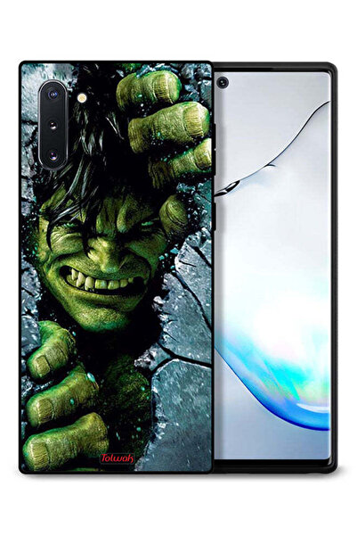 Tolwak غطاء حماية لهاتف سامسونج جالكسي نوت 10 بتصميم هالك المذهل