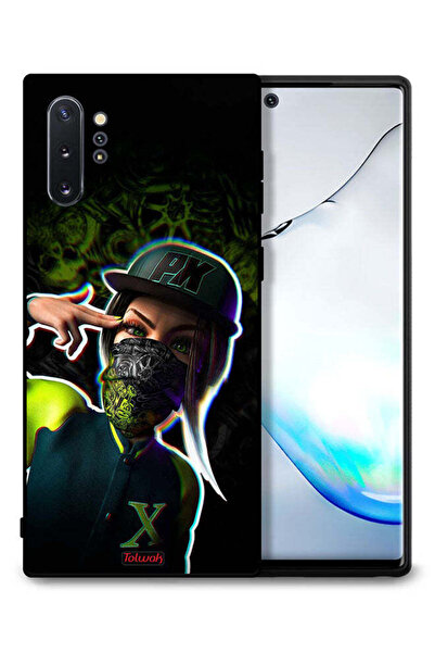 Tolwak غطاء حماية لهاتف سامسونج جالكسي نوت 10 بلس برسومات فنية جمالية للبنات