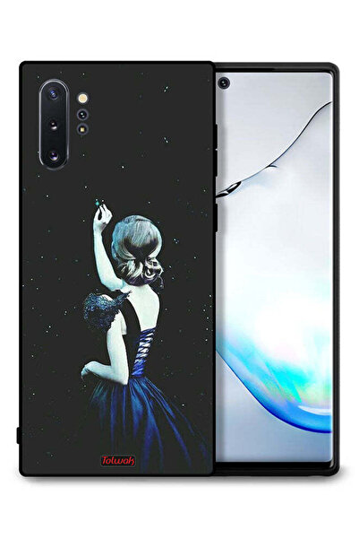 Tolwak غطاء حماية لهاتف سامسونج جالكسي نوت 10 بلس بنقشة نجمة اللمس