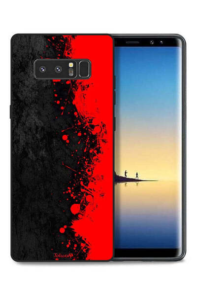 Tolwak غطاء حماية لهاتف سامسونج جالكسي نوت 8 بنمط تجريدي