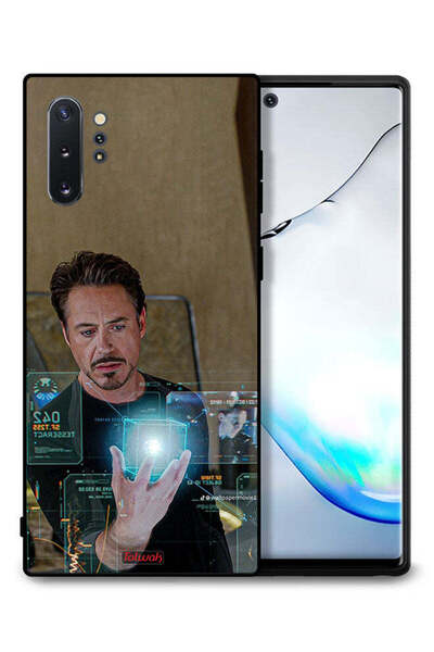 Tolwak غطاء حماية لهاتف سامسونج جالكسي نوت 10 بلس بتصميم الرجل الحديدي