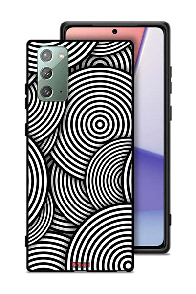 Tolwak غطاء حماية لهاتف سامسونج جالكسي نوت 20 بنمط دوائر وهمية