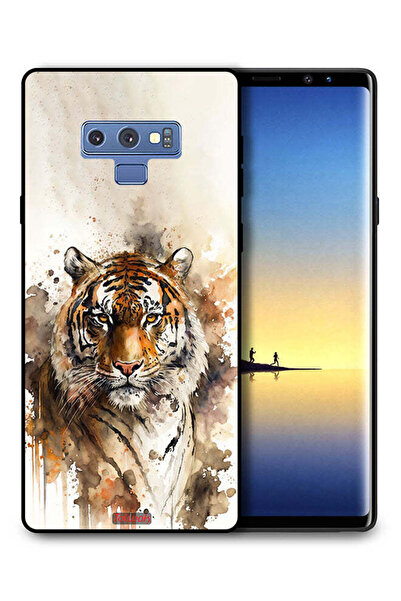 Tolwak غطاء حماية لهاتف سامسونج جالكسي نوت 9 بتصميم فن تجريدي من جلد الفهد