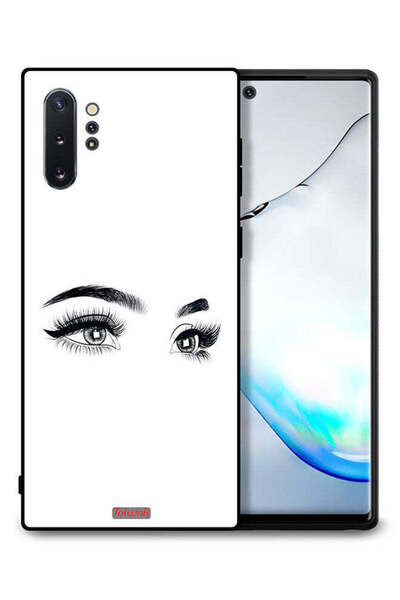 Tolwak غطاء حماية لهاتف سامسونج جالكسي نوت 10 بلس برسومات عيون فنية