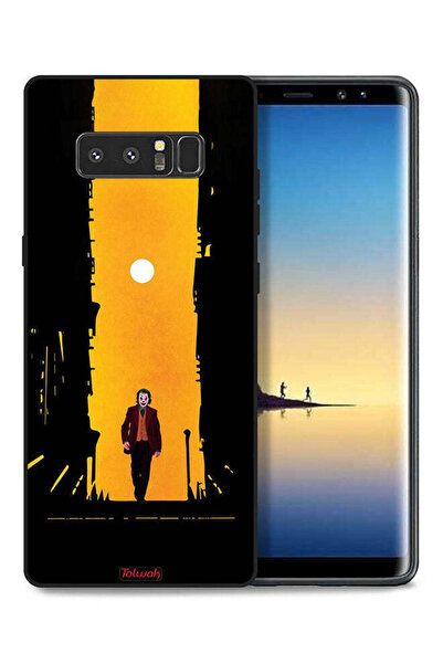 Tolwak غطاء حماية لهاتف سامسونج جالاكسي نوت 8 بتصميم جوكر، عمل فني رقمي تجريدي