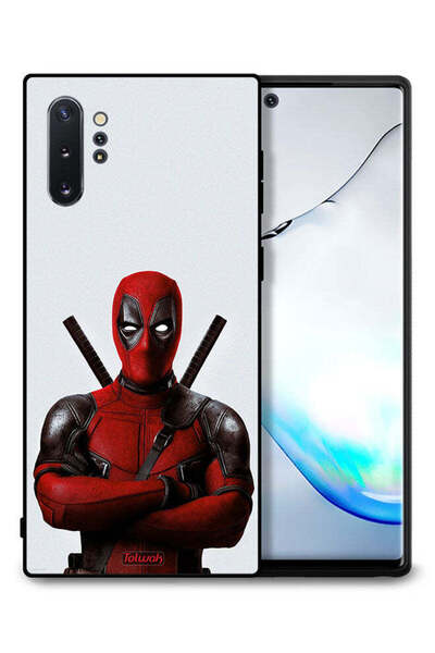 Tolwak غطاء حماية لهاتف سامسونج جالكسي نوت 10 بلس بتصميم ديدبول