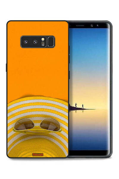 Tolwak غطاء حماية واقٍ لهاتف سامسونج جالاكسي نوت 8 مع قبعة ونظارات