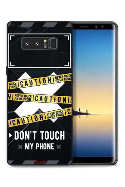 Tolwak غطاء حماية لهاتف سامسونج جالكسي نوت 8 تحذير: لا تلمس هاتفي أبدًا