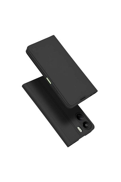 SKYDDAR INNOVATION Case for Xiaomi Redmi 13C 4G / Poco C65, Magskin Book, with Inner Wallet, sticker set, Black