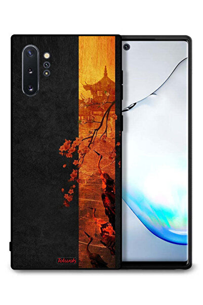 Tolwak غطاء حماية لهاتف سامسونج جالكسي نوت 10 بلس بألوان الخريف الفنية