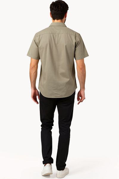 French Connection Short Sleeve Viscose Blend Shirt