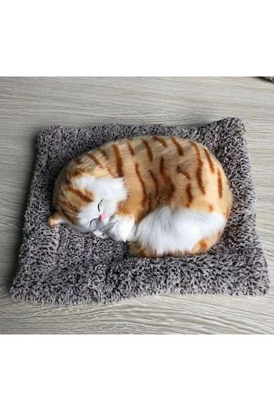 Otantik Home Cat Plush Animals Toy Cloth Mat Sleeping Cat Doll Plush Toy Kids Gifts
