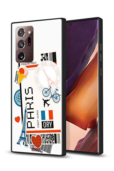 Tolwak غطاء حماية لهاتف سامسونج جالكسي نوت 20 ألترا، ملصق باريس