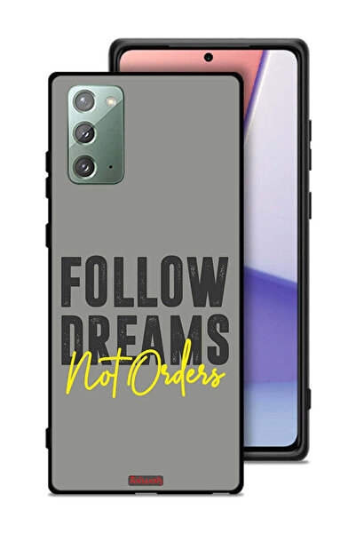 Tolwak غطاء حماية لهاتف سامسونج جالكسي نوت 20 - اتبع الأحلام وليس الأوامر