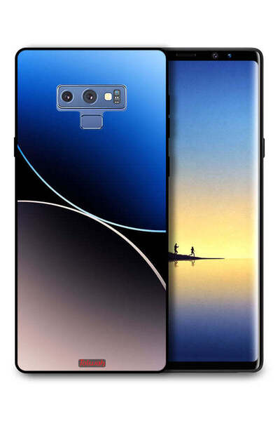 Tolwak غطاء حماية لهاتف سامسونج جالكسي نوت 9 بنمط خطوط منحنية