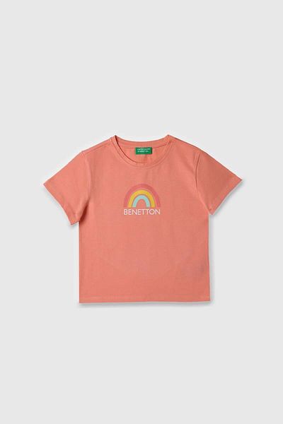 United Colors of Benetton Tricou pentru fete K.Pudra BNT-G21814