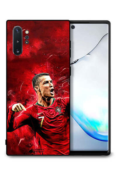 Tolwak غطاء حماية لهاتف سامسونج جالكسي نوت 10 بلس كريستيانو رونالدو
