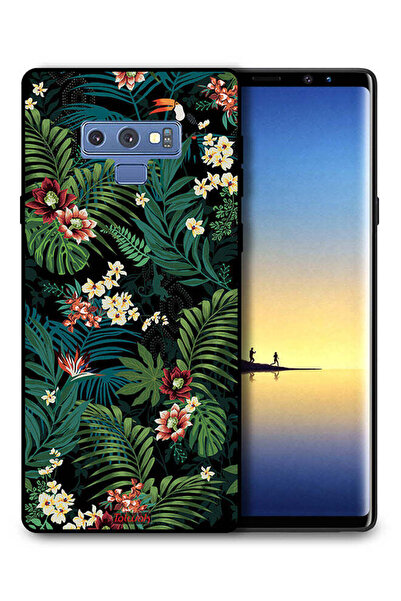 Tolwak غطاء حماية لهاتف سامسونج جالكسي نوت 9 بنقشة أوراق استوائية