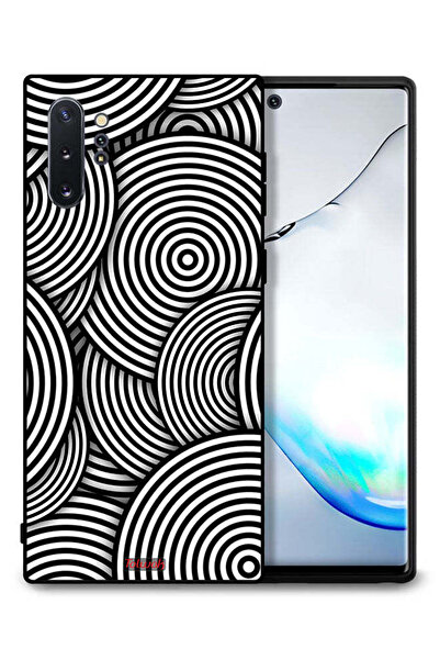 Tolwak غطاء حماية لهاتف سامسونج جالكسي نوت 10 بلس بنمط دوائر وهمية