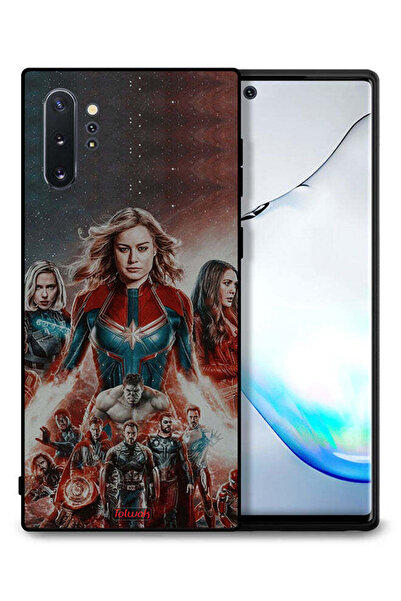 Tolwak غطاء حماية لهاتف سامسونج جالكسي نوت 10 بلس بتصميم أفينجرز