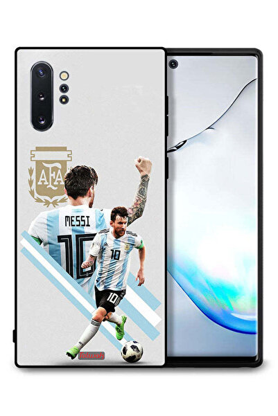 Tolwak غطاء حماية لهاتف سامسونج جالكسي نوت 10 بلس برسومات ليو ميسي