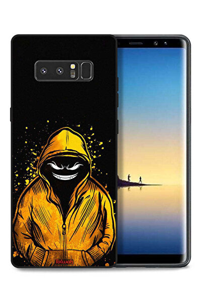 Tolwak غطاء حماية لهاتف سامسونج جالاكسي نوت 8 برسومات مارشميلو بوي