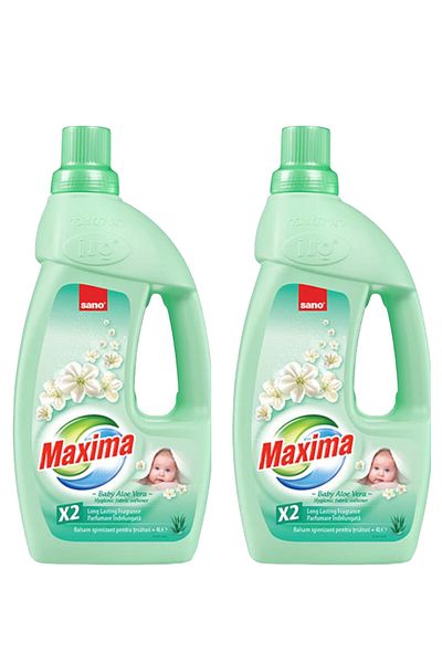 Sano Μαλακτικό πλυντηρίου Sano Aloe Vera, 4L X 2