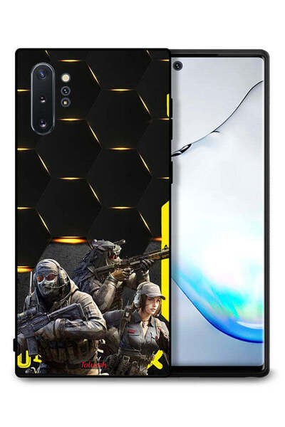 Tolwak غطاء حماية لهاتف سامسونج جالكسي نوت 10 بلس بخلفية سايبربانك