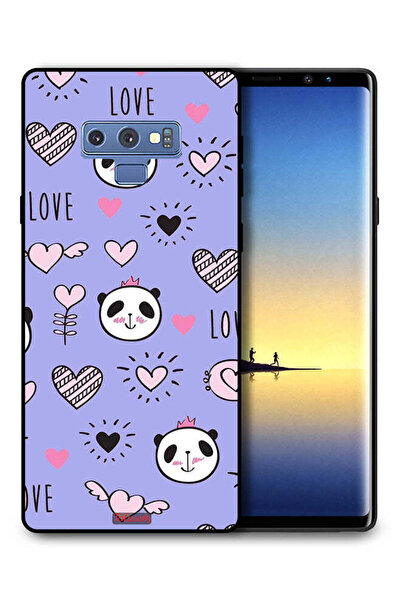 Tolwak غطاء حماية لهاتف سامسونج جالكسي نوت 9 بتصميم الحب والباندا
