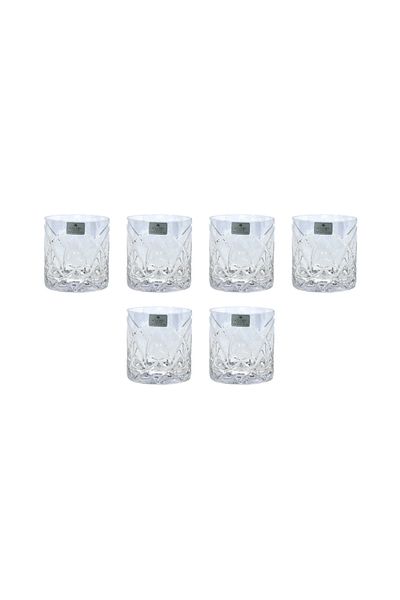Solitaire Crystal Crystal 6-Piece Square Sof Trudeau Tumbler Small
