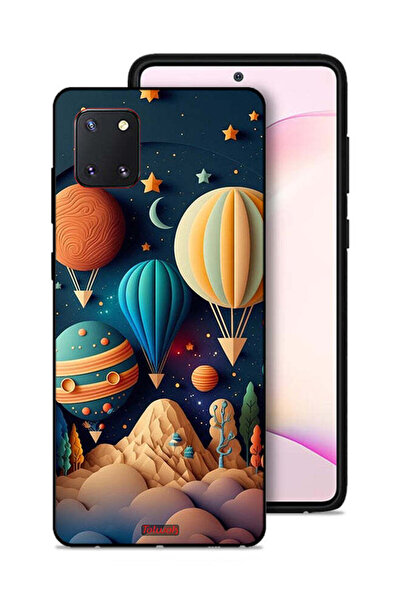 Tolwak غطاء حماية لهاتف سامسونج جالكسي نوت 10 لايت من تصميم بيراشوت آرت