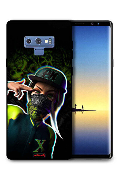 Tolwak غطاء حماية لهاتف سامسونج جالكسي نوت 9 بتصميم فن جمالي للفتيات